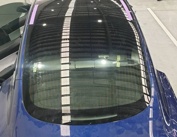 car door glass removed repair process