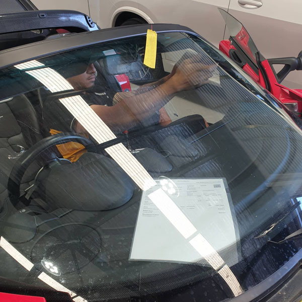 car side window broken before repair