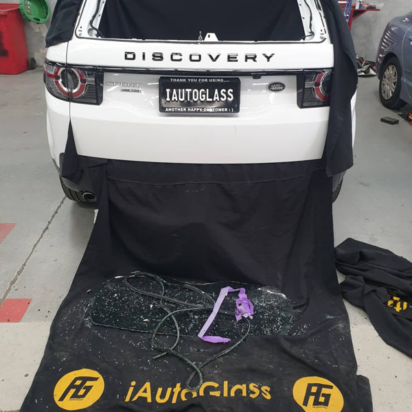 car door glass removed repair process